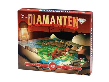Den försvunna diamanten, brädspel, 2 till 5 spelare - Lyreco - Skola och förskola - Lekmaterial - Spel - Från 5 - 6 år