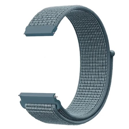20 22mm Nylon Klockarmband För Garmin Vivoactive 3 4 5/Venu 2 Plus/Venu 3/Forerunner 55 158 265 965 745 645 255 Music Loop Armband
