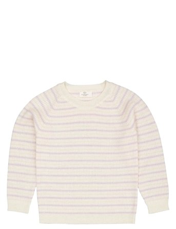 Copenhagen Colors Merino Classic Rib Blouse - Purple - 98