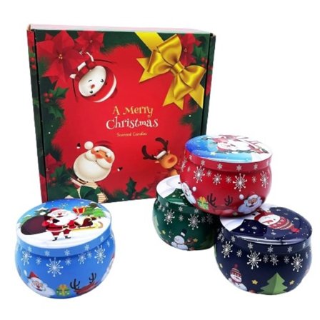 Stearinlys bokser Tomme stearinlys krukker med lokk duftende lys beholdere med gave boks gjør-det-selv fremstilling lys sett holder