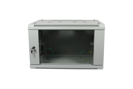 ALLNET 19Wandgehäuse, 18HE, 1-teilig, T600mm, Lichtgrau, zerlegt(Flat Pack), SMA-Serie,