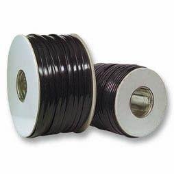 SYNERGY Kabel TK Flach 4 pol. 100m SCHWARZ, Flex, Flachkabel, Ring, Synergy 21,