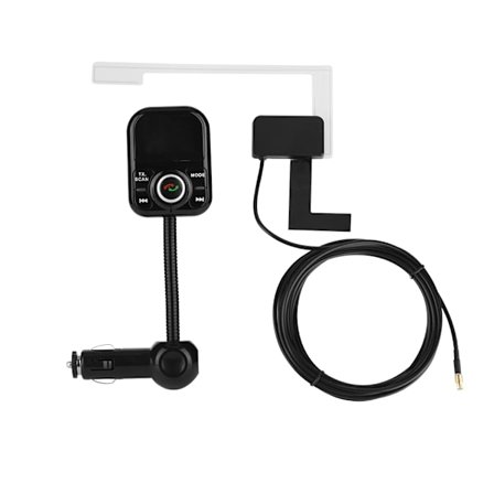 Bil DAB/DAb Radiomottagare LCD-skärm FM-sändare USB Bluetooth AUX TF-kortplats med antenn