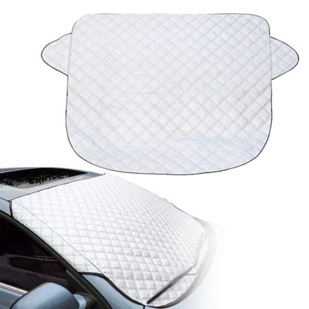 Snødeksel for bilvindu, snø-, UV- og isbeskyttelse, frostdeksel for bil, kraftige vindskjermdeksler mot frost og snø