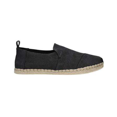 Toms, deconstructed alpargata rope shoes Zwart, Heren, Maat:42 EU