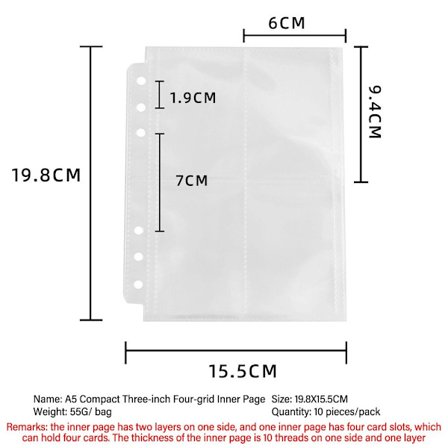 Fotoalbum Fotokortshållare 01-INNERSIDA 01-INNERSIDA