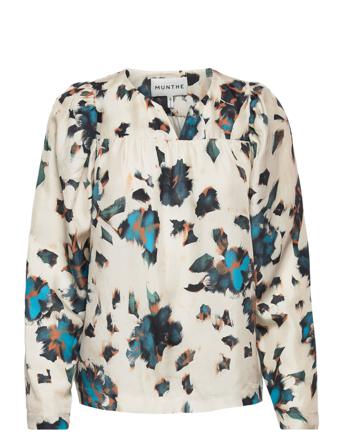 Alluba Bluse Langermet Multi/mønstret Munthe