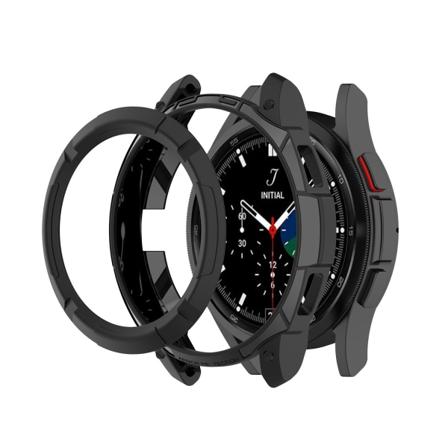 Kotelo yhteensopiva Samsung Galaxy Watch 46mm -kotelon kehykseen TPU-suojakuori pyörivällä kehyksen rengaslisävarusteilla