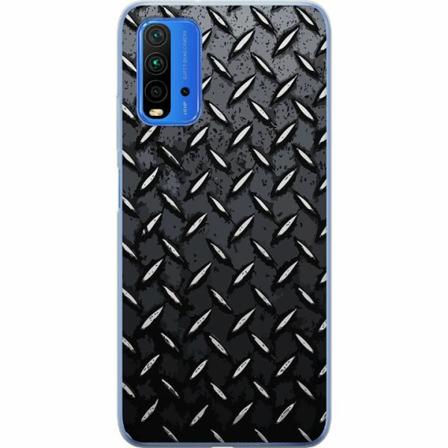 Xiaomi Redmi Note 9 4g Mjukt Skal - Metalliskt Mönster