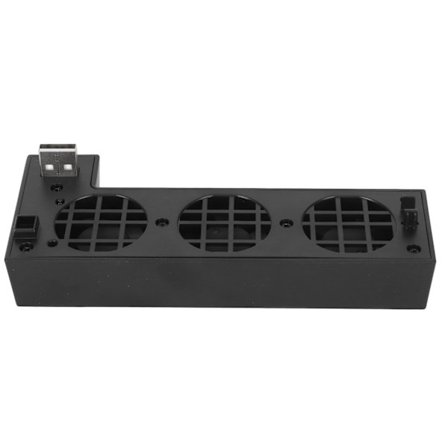 USB Køleblæser til Xbox One X Lav støj Effektiv Varmeafledning Spilkonsol Køleblæser med 3 Køleblæsere 5V 1A