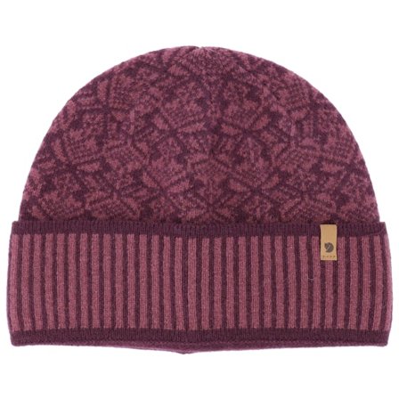 Fjällräven - Violett Cuff Mütze - Snow Beanie Port Cuff @ Hatstore