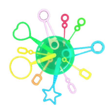 12 stk. Utendørs bakgård/sommer svømmebasseng Bærbare bobler Hoop for barn