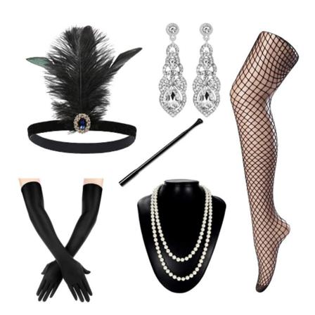 1920-talstillbehör Set Style 3