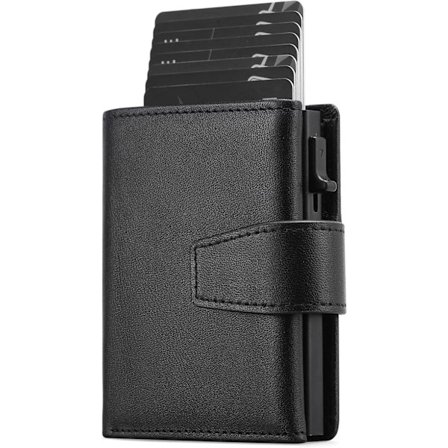 Kortholder med møntlomme | Beskyttende pung til mænd