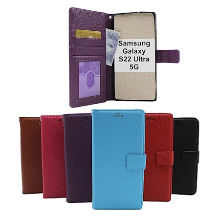 New Standcase Wallet Samsung Galaxy S22 Ultra 5G