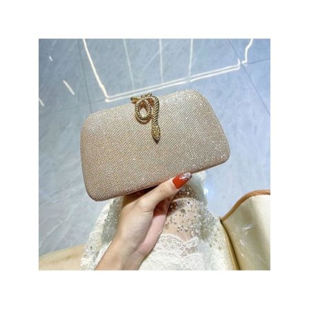 Kimalteleva clutch-laukku naisille, tyylikäs iltalaukku juhliin, häihin ja muodollisiin tilaisuuksiin