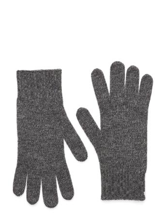 Lea Accessories Gloves Finger Gloves Grå Weekend Max Mara