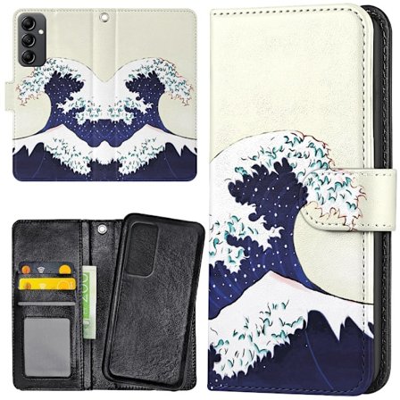 Samsung Galaxy A54 - Lompakkokotelo/Kuoret Hyökyaalto