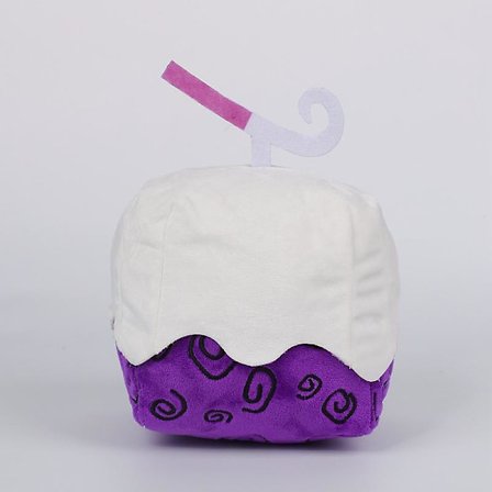 Blox Fruits Game Peripheral Fruit Leopard Print Box Plyschleksak Lila Box Docka(15cm,Lila dizzy box 210g)