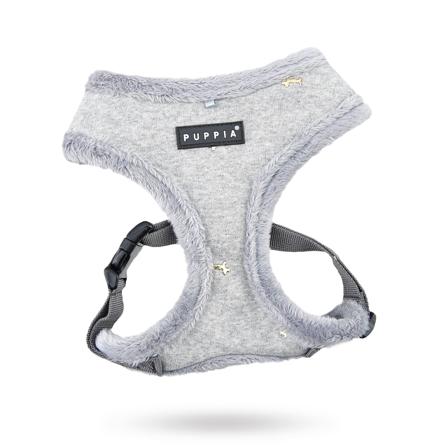 Gia ML. Grey - Fodrad Hundsele - Klassiska hundselar, Jacket, Step-in, Y-Selar Dragselar, Fodrade vinterselar på Doggie.se
