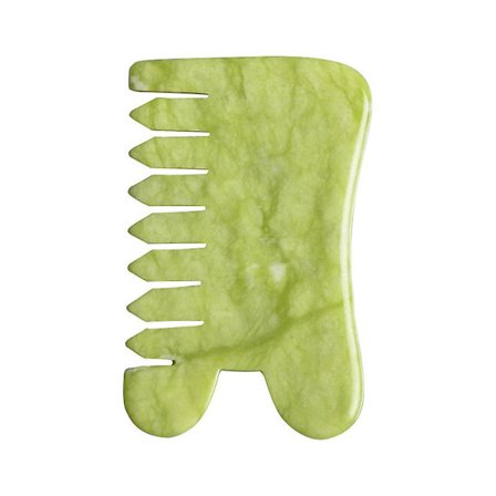 Naturlig Gua Sha Kit til Ansigt Guasha Svampe Jade Sten Massage Kam Værktøjer Krop Akupunktur Stick Skønhed Sundhed Gouache Skraber