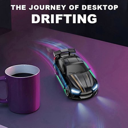 [LLC] Mini RC Drift Bil 1/64 Skala Lastbil Fjernbetjening Firehjulstræk Proportional