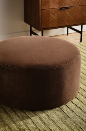 Jotex - Puff Brun - ZIBO - Kjøp Sittepuffer hos Jotex