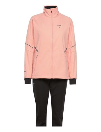 Kiiruna W Xct Softshell Set Outerwear Sport Jackets Multi/mönstrad Halti
