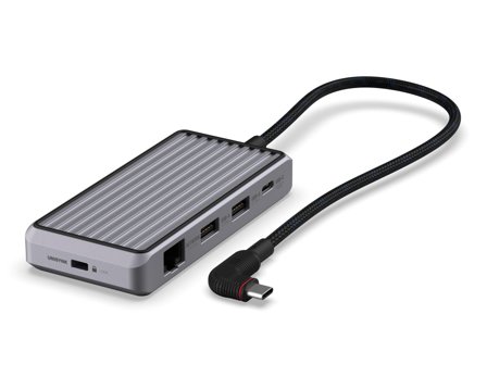 UNISYNK dokkingstasjon - USB-C - HDMI - 1GbE