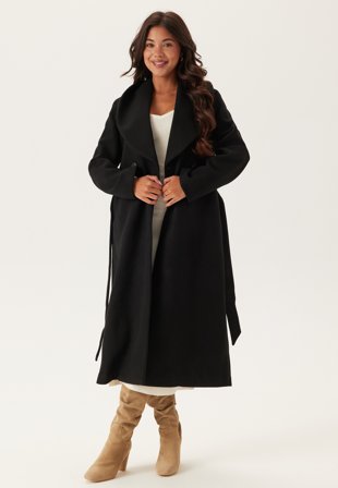 BUBBLEROOM Shawl Collar Coat Klær