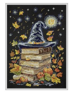 Broderikit Billede Magiske sider - Abris Art