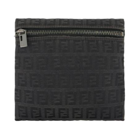 Fendi Vintage, Pre-owned Clutch bag Grijs, Dames, Maat:ONE Size,Canvas