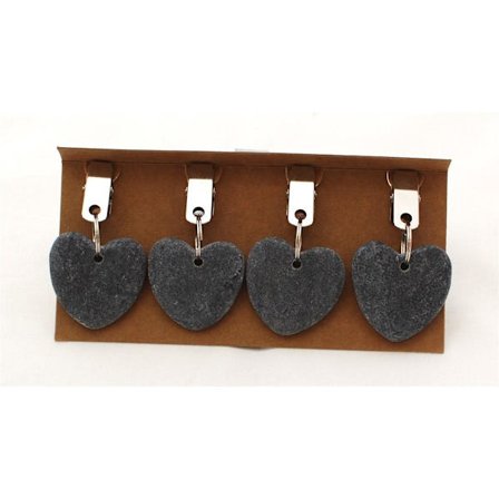 Dugvægt Hjerte Sten 4-pak