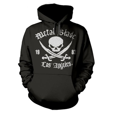 Metal Blade Records Unisex Vuxen Piratlogotyp Hoodie S Svart
