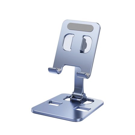 Smartphone Dock Mount Foldbar Bord Mobiltelefon Støtteholder Vinkel Højdehjusterbar Telefon/Tablet Stativ