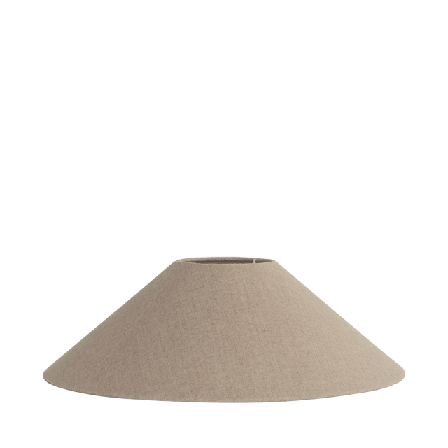 Watt&Veke Basic flat 36 Natural Belysning Unisex Beige 36x36x10 cm