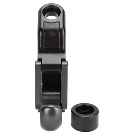 Motorcykel Styr Bakspejl Holder Beslag Passer til Yamaha Xmax300 Xmax250 Sort