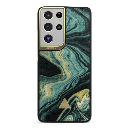 Naive Samsung Galaxy S21 Ultra Skal - Green Dream