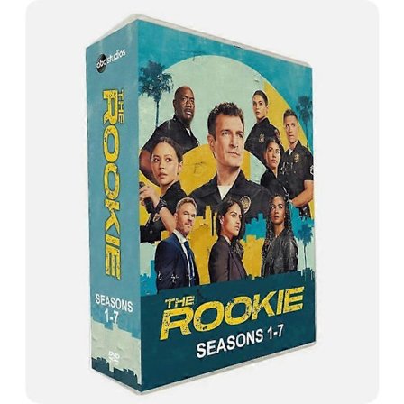 The Rookie: Kompletta serien, Säsongerna 1-7 (DVD, 25-Disc Set) engelsk version