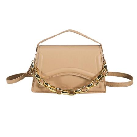 Kvinders skuldertaske retro klassisk pung PU læder clutch
