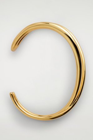 COS Women's Brazalete En Espiral in Dorado