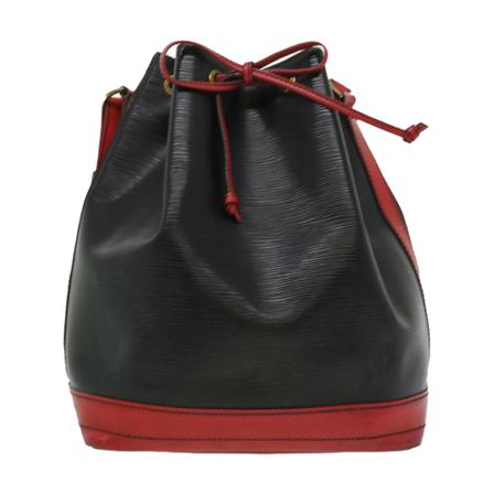 Louis Vuitton Vintage, Pre-owned Bucket Bag Zwart, Dames, Maat:ONE Size,leer