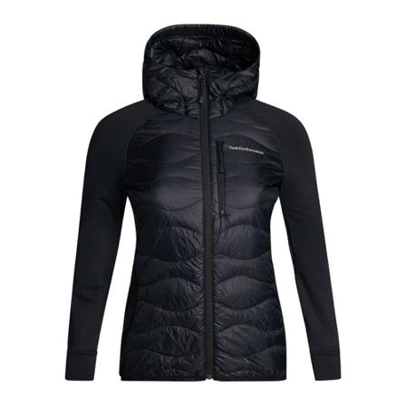 Peak Performance Helium Hybrid Hood Jakke Sort, Dame