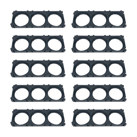 Sikkerhet 33140 Lithium Batteriholder Anti-Vibration ABS Case Box Varmebestandighet