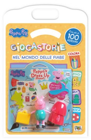 Nel mondo delle fiabe. Peppa Pig. Giocastorie. Ediz. a colori. Con playset vestitini Cristina Panzeri