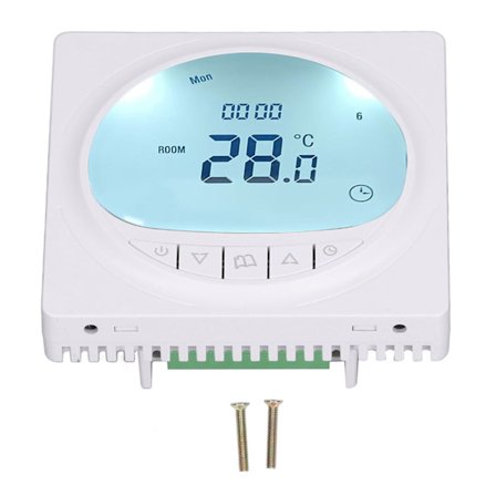 Vand Gulvvarme Termostat LCD Display Smart Home Temperaturkontrolpanel 220V
