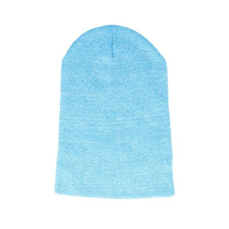 Beechfield - Sininen longbeanie Beanie - Heather Surf Long Blank Beanie @ Hatstore