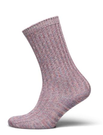 Re-Stock Socks Lingerie Socks Regular Socks Grå Mp Denmark