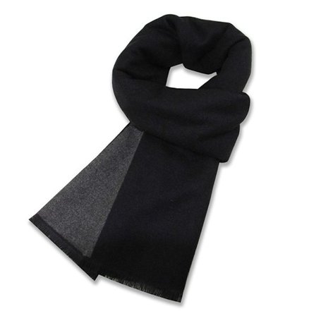 Ternet flet tørklæde. Blødt langt bomuldstørklæde til mænd, modelnummer jym11