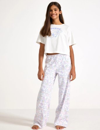 Lindex Pyjamas Set Cinnamoroll - Pink - 128